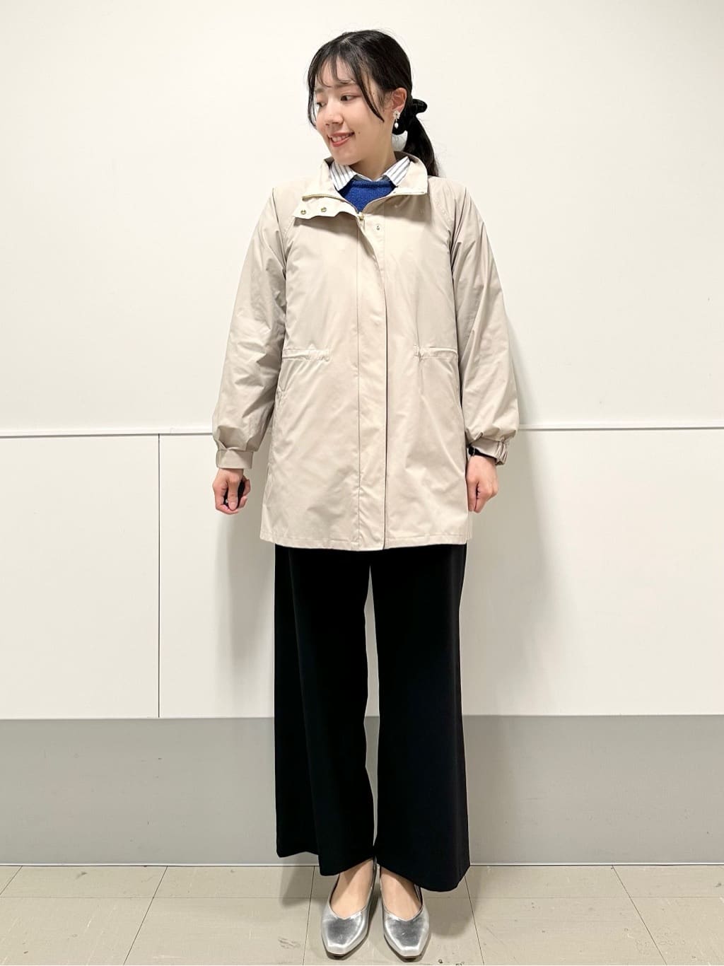 Momoさんの「Reflect｜【レイヤードにおすすめ◎】ロング丈リラクシーニット」を使ったコーディネート