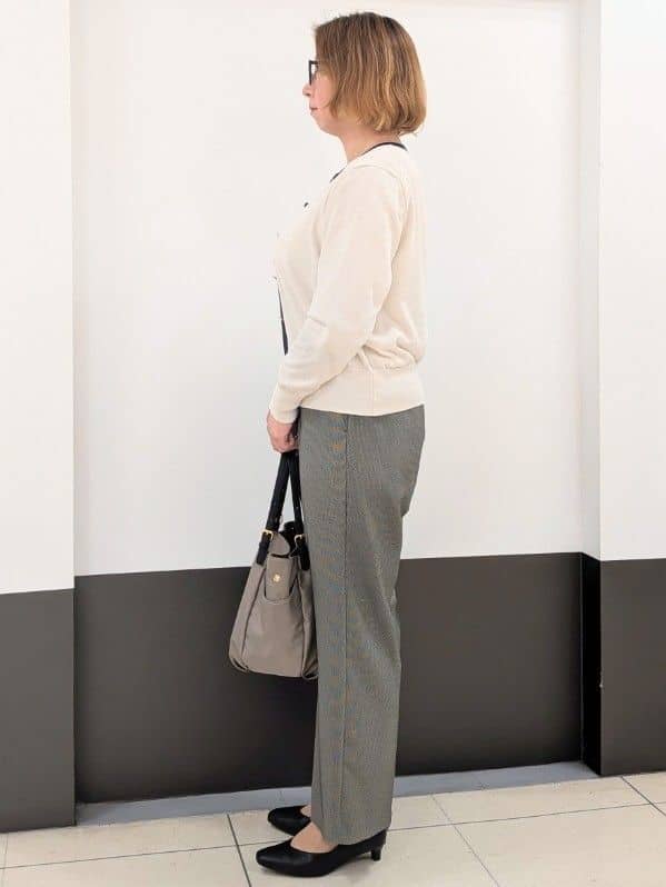 じゅりさんの「Reflect｜【アンサンブル可】バイカラーカーディガン」を使ったコーディネート