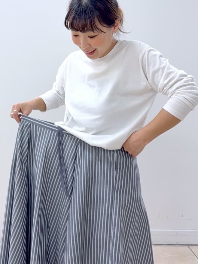 Osawaさんの「Dessin｜ボイルブラウス」を使ったコーディネート