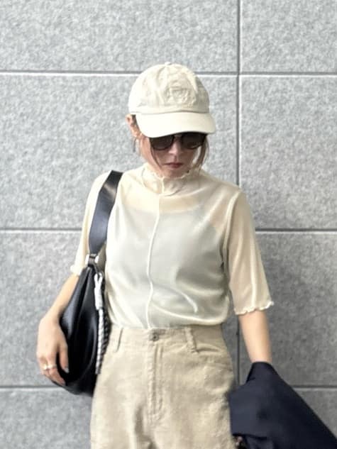 kotakiさんの「INDIVI｜シアーラメカットソー」を使ったコーディネート
