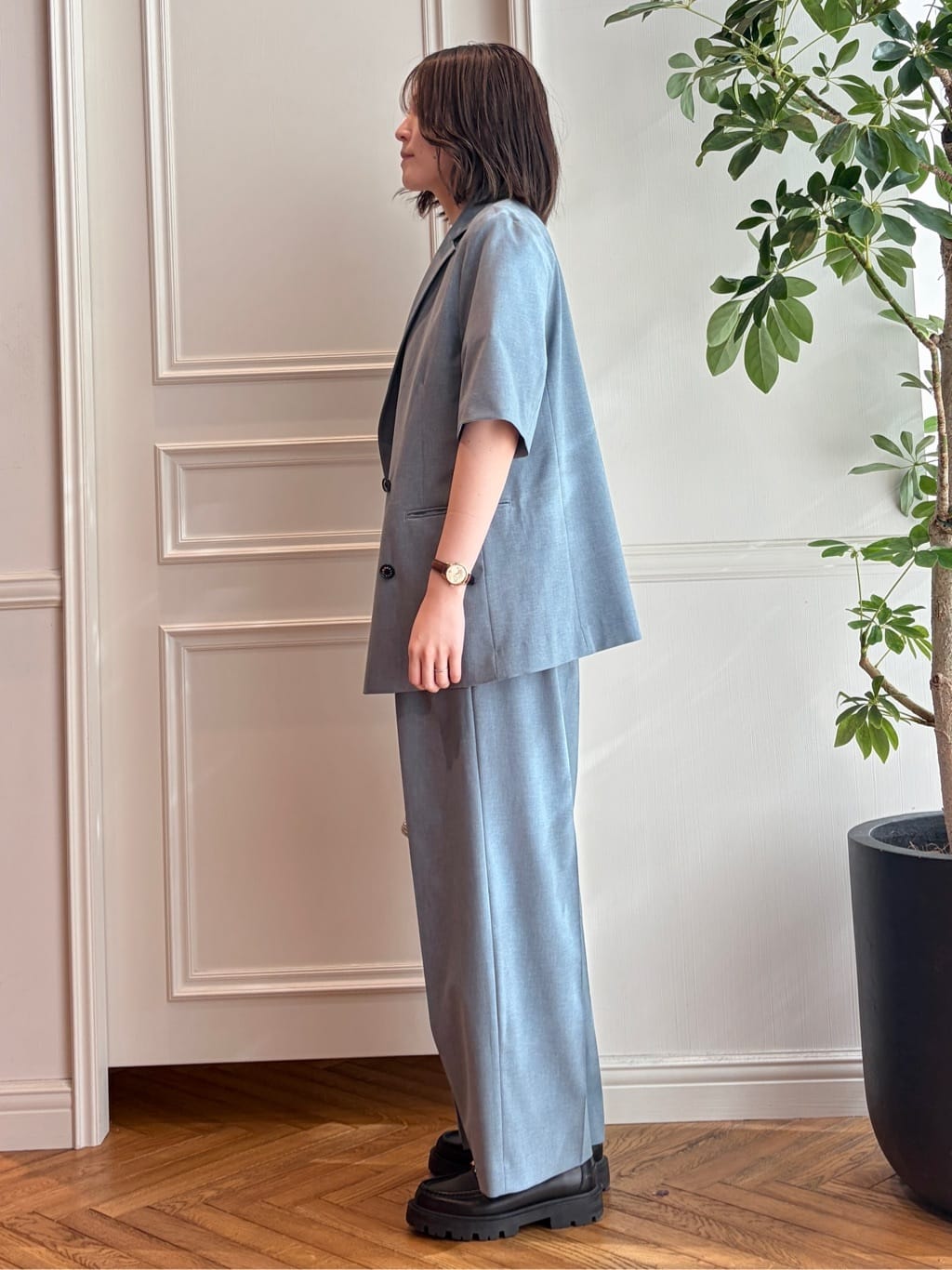 nakaoさんの「DRESSTERIOR｜【otonaMUSE5月号掲載/セットアップ可】ウォッシャブルイージーサマージャケット」を使ったコーディネート