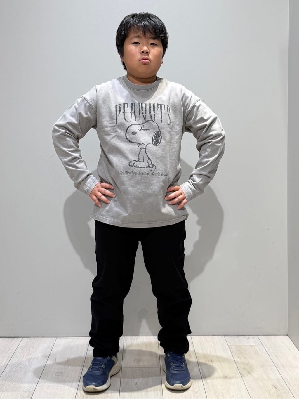 kuboさんの「THE SHOP TK｜【110－160】配色ナイロンブルゾン」を使ったコーディネート