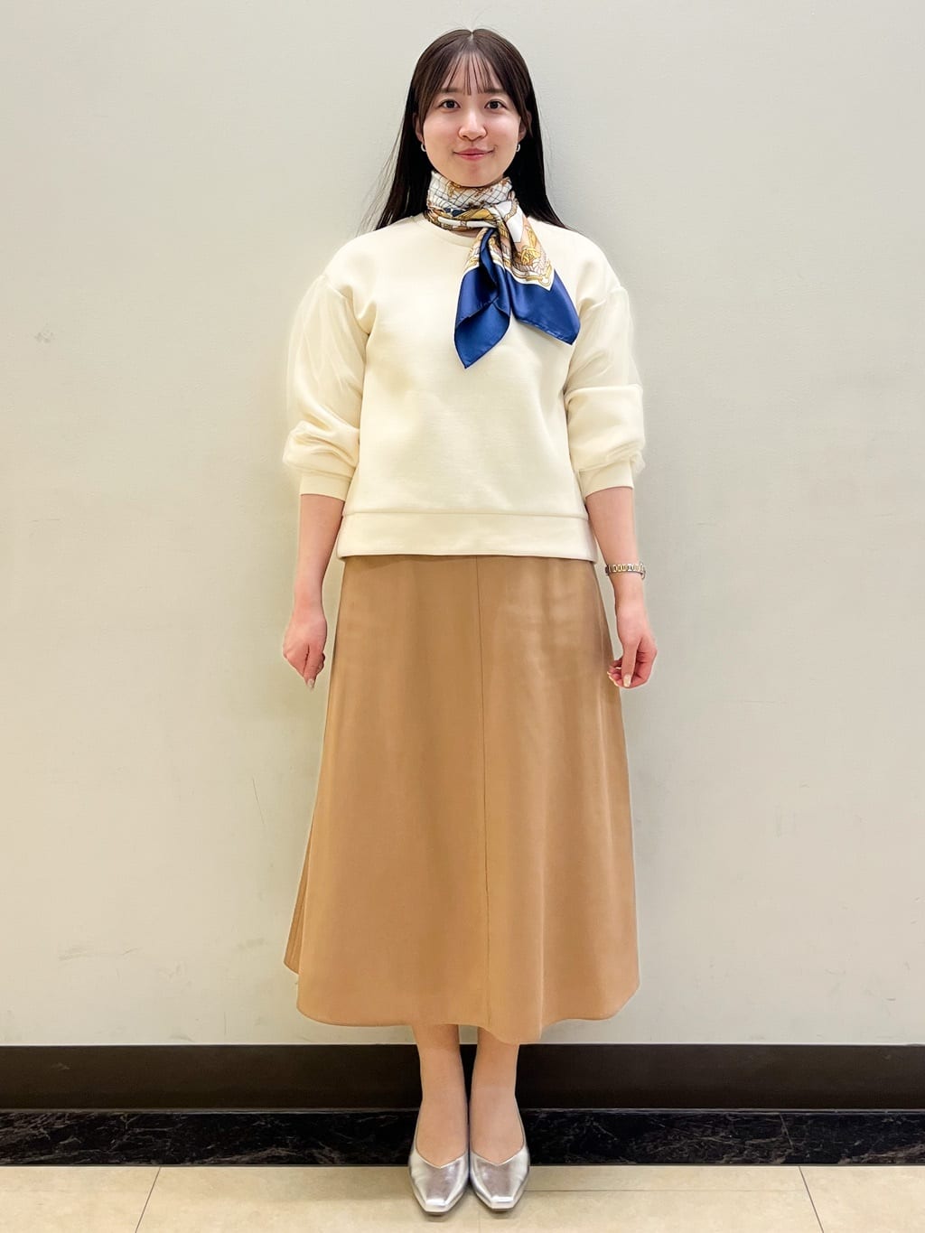 mikikoさんの「Reflect｜チュールレイヤードスリーブプルオーバー」を使ったコーディネート