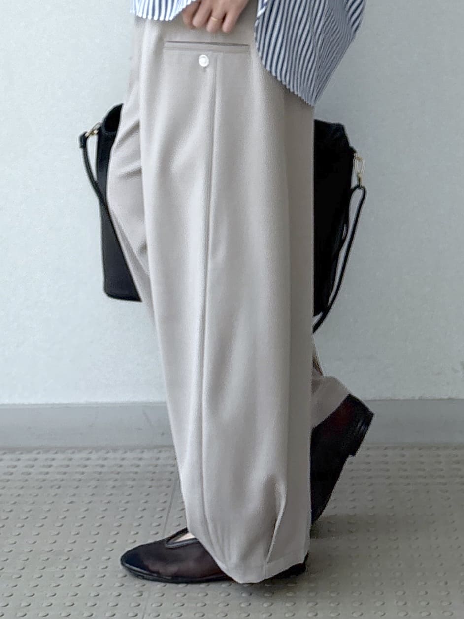 saitoさんの「DRESSTERIOR｜◆【通勤/着映え/ウォッシャブル】オーバーシルエット ロンストシャツ」を使ったコーディネート