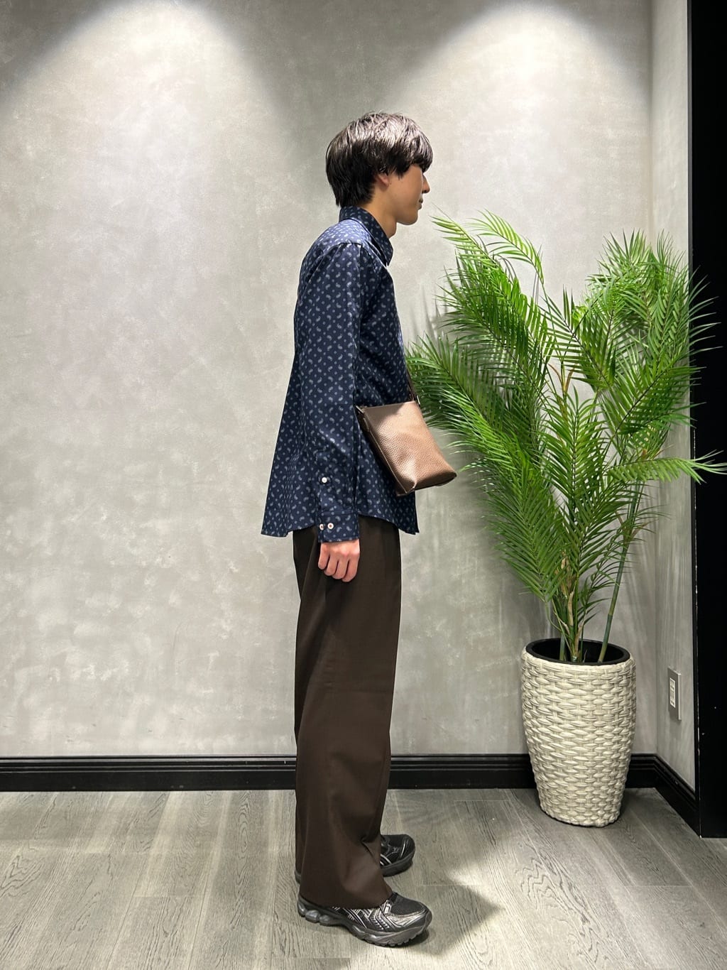 ruiさんの「TAKEO KIKUCHI｜【BOWLER HAT LABEL】小紋ペイズリープリント 長袖シャツ」を使ったコーディネート