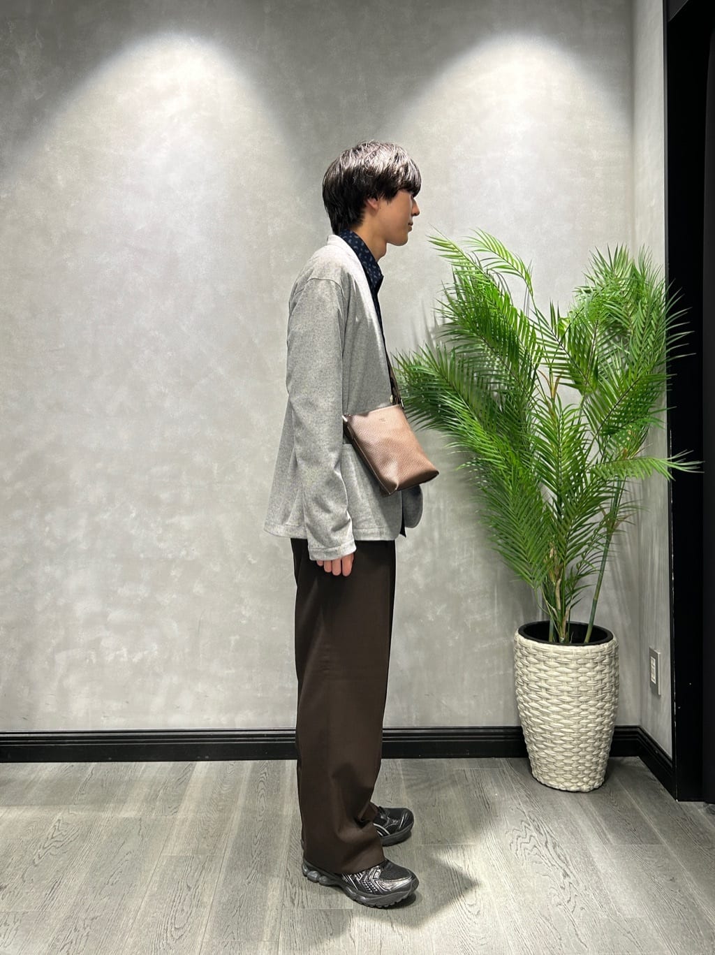 ruiさんの「TAKEO KIKUCHI｜【抗菌防臭】バーズアイメッシュノーカラージャケット」を使ったコーディネート