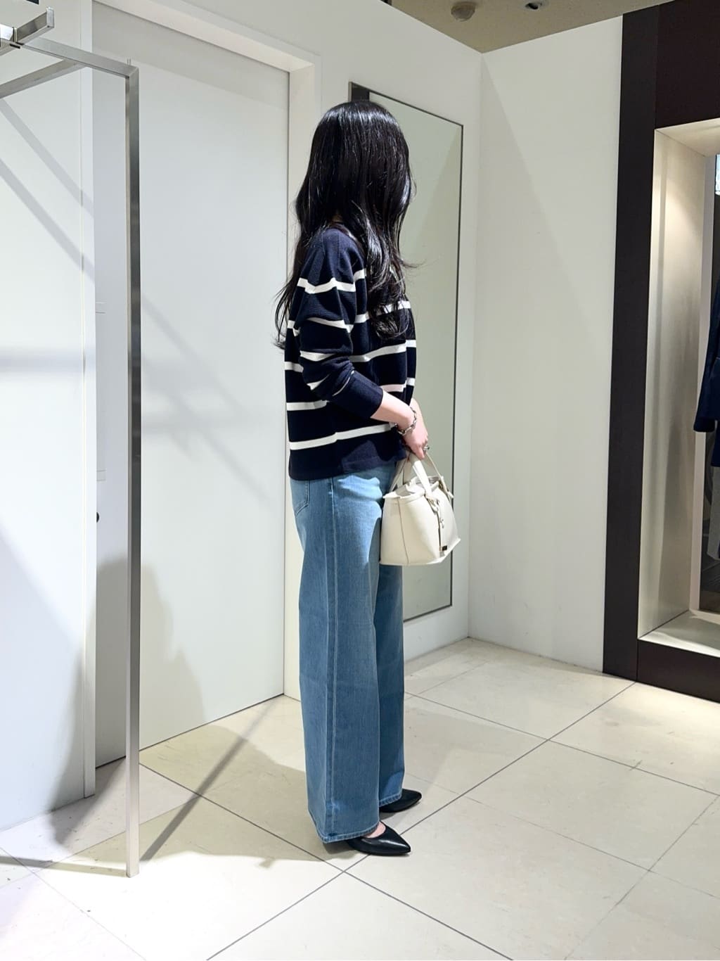 kaoruさんの「UNTITLED｜◆【ゆったり/洗える】クロップドニットプルオーバー」を使ったコーディネート