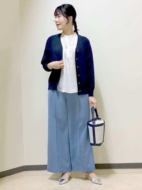  beni_gingerさんの「Reflect｜【選べる5色◎／マシンウォッシュ可】シャーリングデザインブラウス」を使ったコーディネート