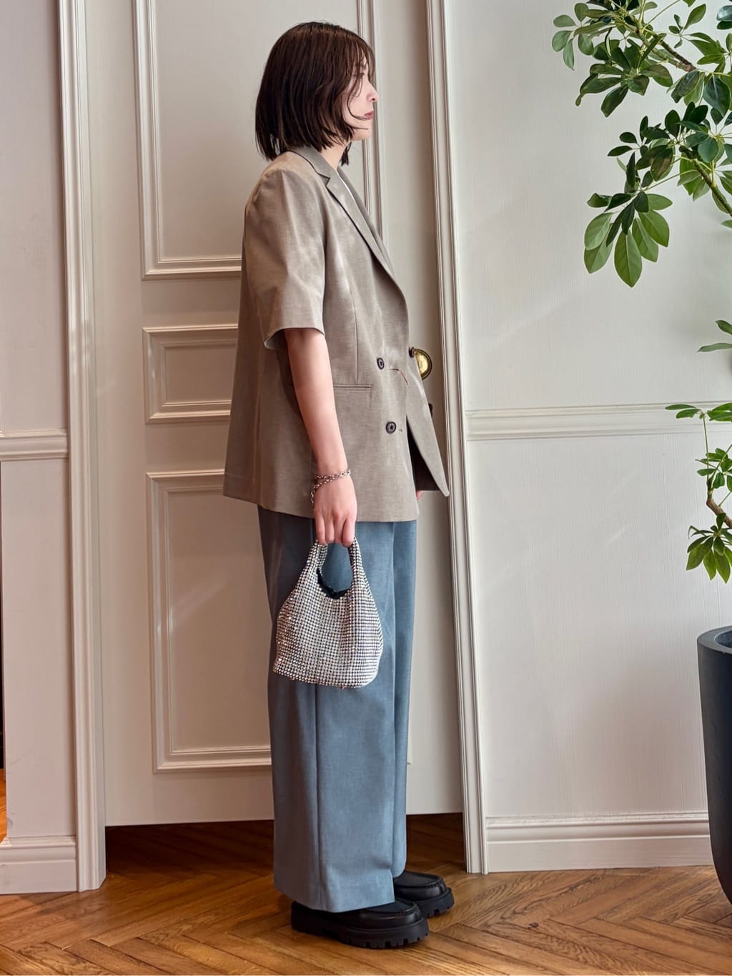 nakaoさんの「DRESSTERIOR｜【otonaMUSE5月号掲載/セットアップ可】ウォッシャブルイージーサマージャケット」を使ったコーディネート