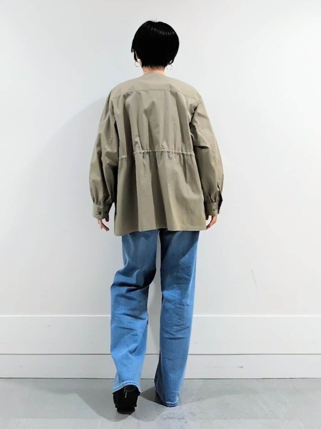 ミズタさんの「UNTITLED｜◆【はっ水】ライトコットンミリタリーコート」を使ったコーディネート