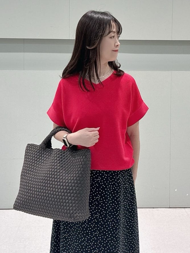 makiさんの「UNTITLED｜◆【セットアップ可/はっ水】シャイニータイプライターブルゾン」を使ったコーディネート