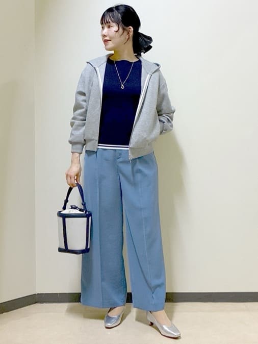  beni_gingerさんの「Reflect｜【セットアップ可】ダブルジャカードニットプルオーバー」を使ったコーディネート