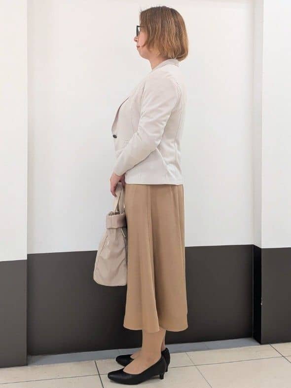 じゅりさんの「Reflect｜【SS-4Lサイズ／UVカット／接触冷感】匠ジャケット／ベーシックテーラード」を使ったコーディネート
