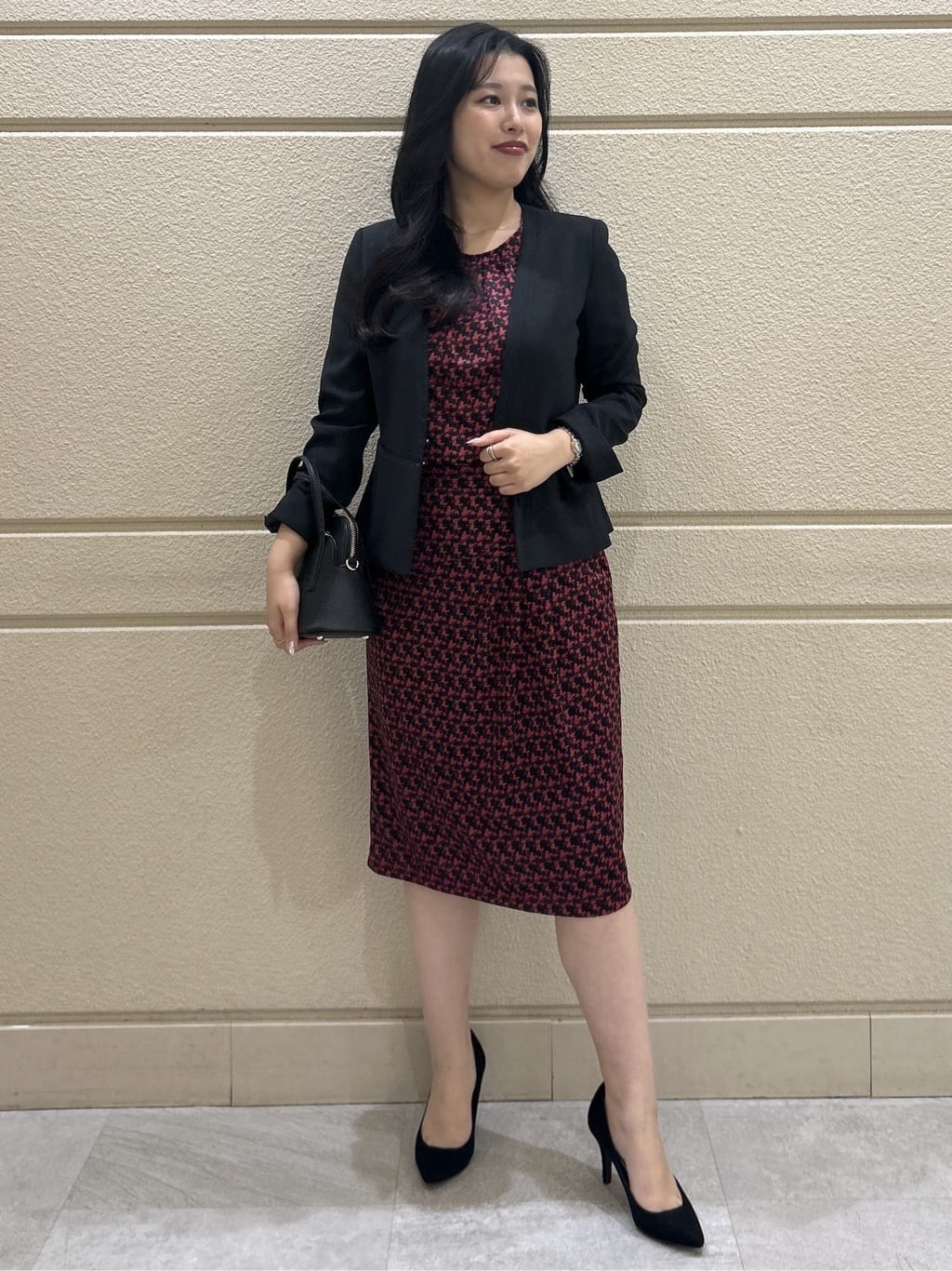 Momokaさんの「COUP DE CHANCE｜【手洗い可／日本製／スーツ可】カラーレスジャケット」を使ったコーディネート