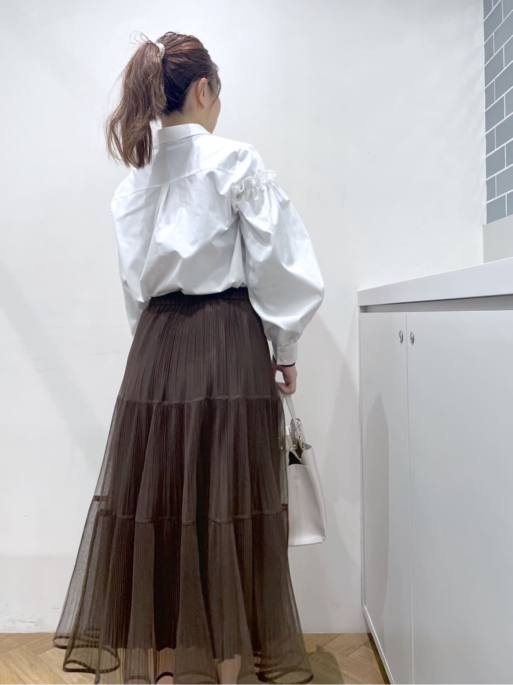 Junさんの「index｜撥水トレンチコート【洗濯機OK／花粉対応】《XS～3L》」を使ったコーディネート