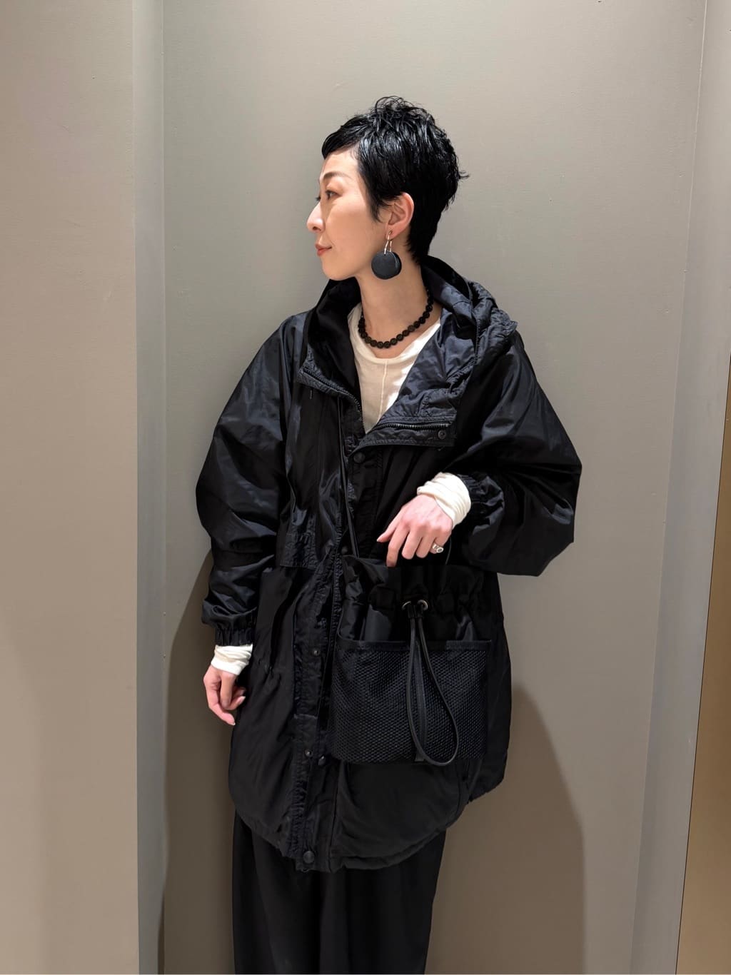 Kさんの「HIROKO HAYASHI｜LUINI AGILE（ルイーニ アジレ）ショルダーバッグ」を使ったコーディネート