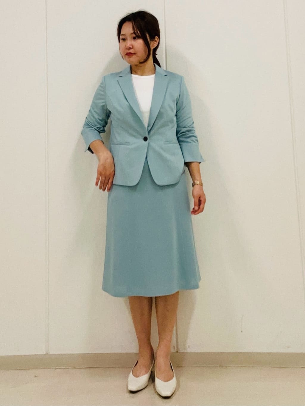 haseさんの「Reflect｜【SS-4Lサイズ／UVカット／接触冷感】匠ジャケット／ベーシックテーラード」を使ったコーディネート