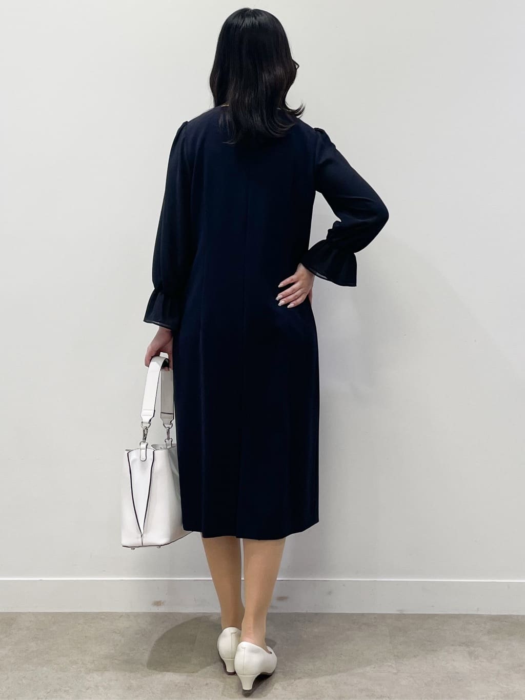 yukariさんの「Reflect｜【SS-4Lサイズ／通勤／セットアップ可】ノーカラージャケット」を使ったコーディネート