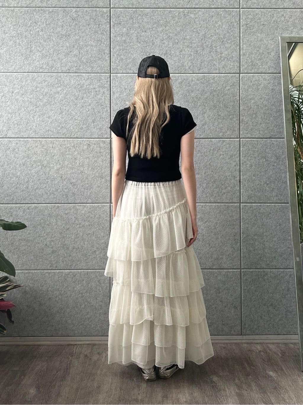 honoka Aさんの「CODE A｜M everyday rib button tee」を使ったコーディネート