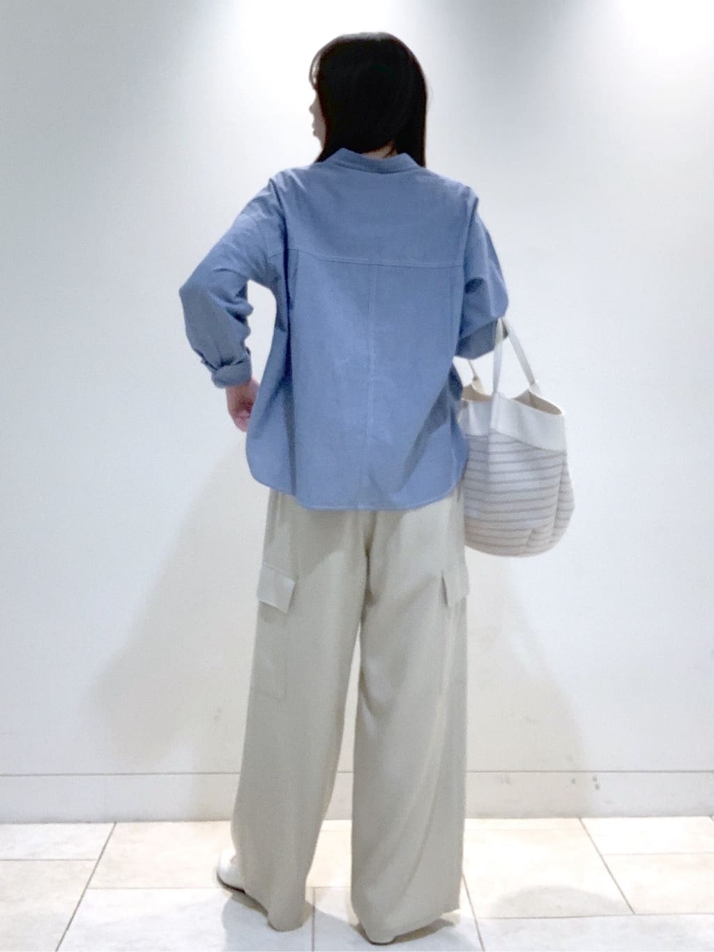 ヤマグチさんの「Reflect｜ラウンドバックルベルト」を使ったコーディネート