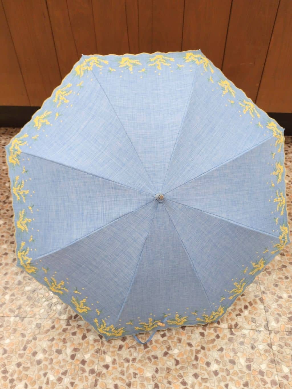 yuzuyamamaさんの「SHOO･LA･RUE｜【日傘/晴雨兼用】【because】ミモザ刺繍ロングアンブレラ」を使ったコーディネート