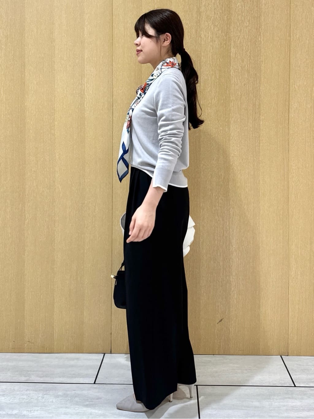 nanaさんの「UNTITLED｜【アンサンブル可/洗える】ウォームスパンニット」を使ったコーディネート
