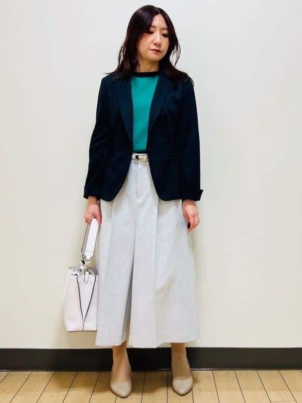 miiiさんの「Reflect｜【SS-4Lサイズ／UVカット／接触冷感】匠ジャケット／ベーシックテーラード」を使ったコーディネート