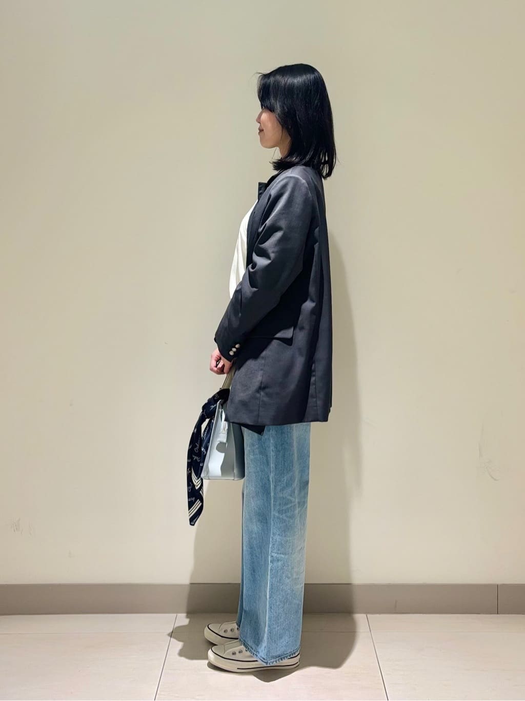 mayuさんの「Dessin｜ダブルジャケット」を使ったコーディネート