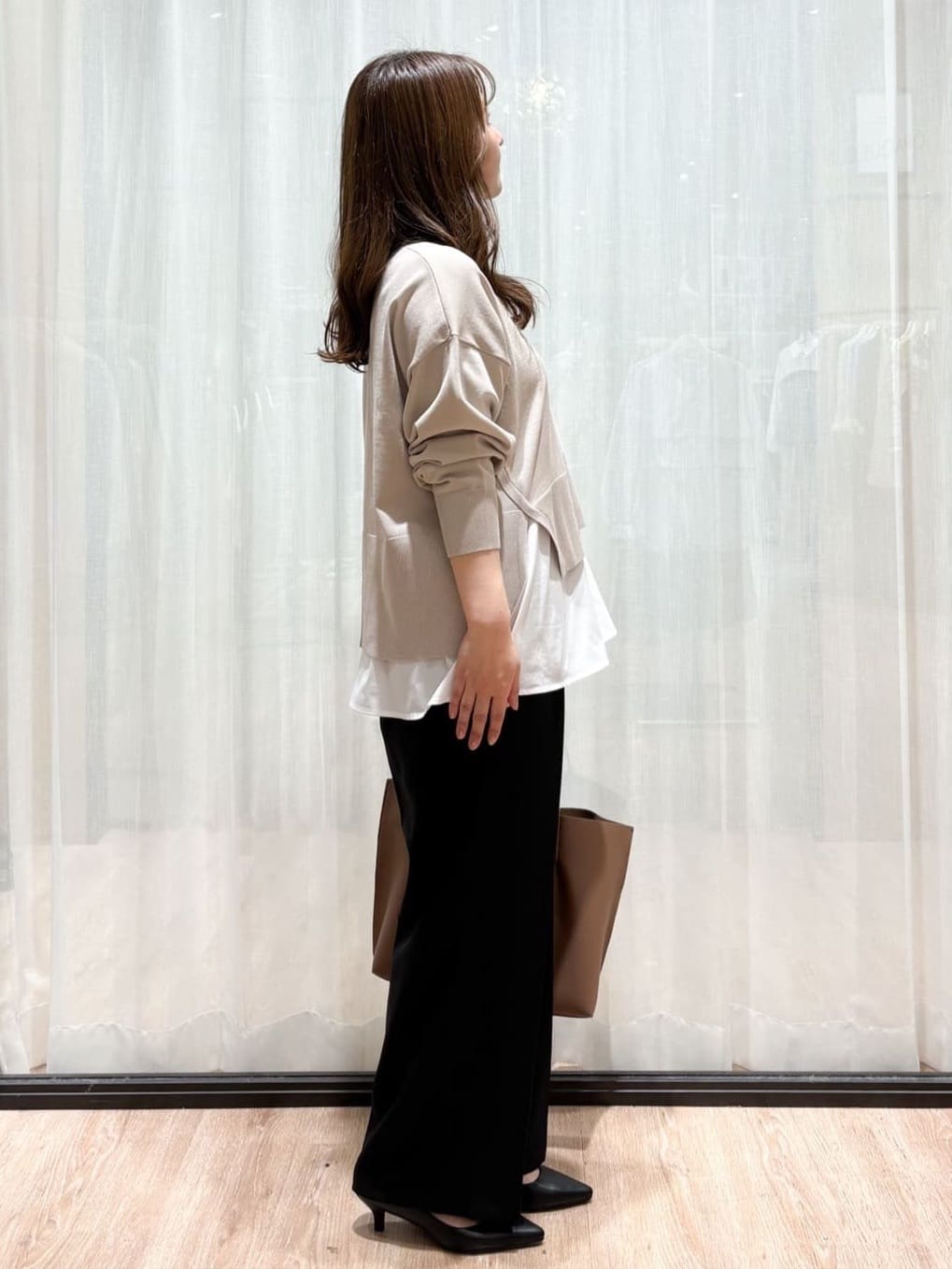 かなさんの「OPAQUE.CLIP｜ベーシックパンプス」を使ったコーディネート