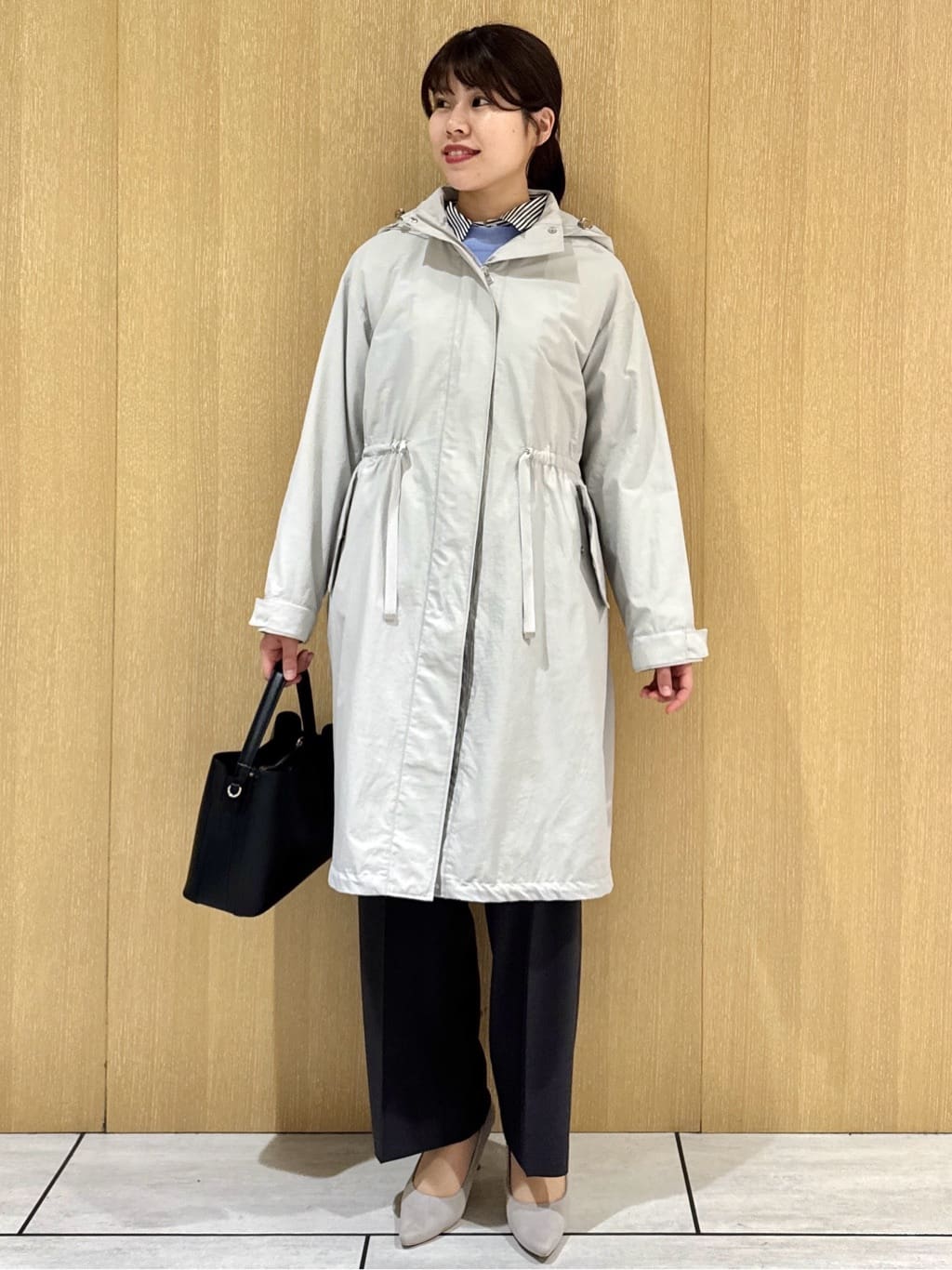 nanaさんの「UNTITLED｜◆【ゆったり/洗える】クロップドニットプルオーバー」を使ったコーディネート