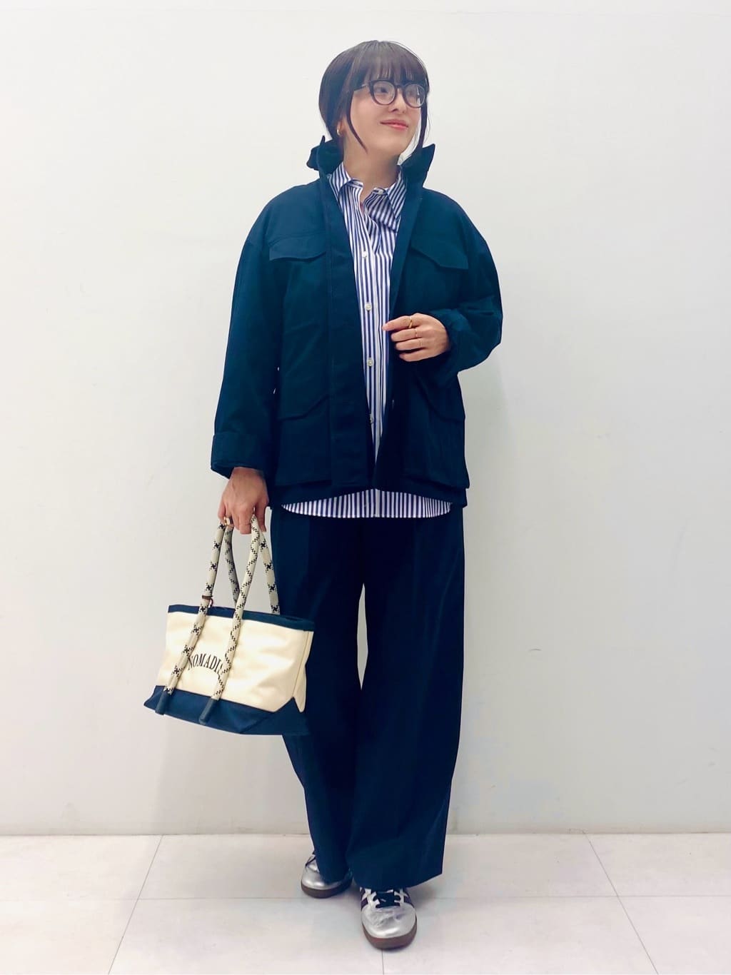 Sawaguchiさんの「DRESSTERIOR｜【ウォッシャブル】コンパクトコットンミリタリーブルゾン」を使ったコーディネート