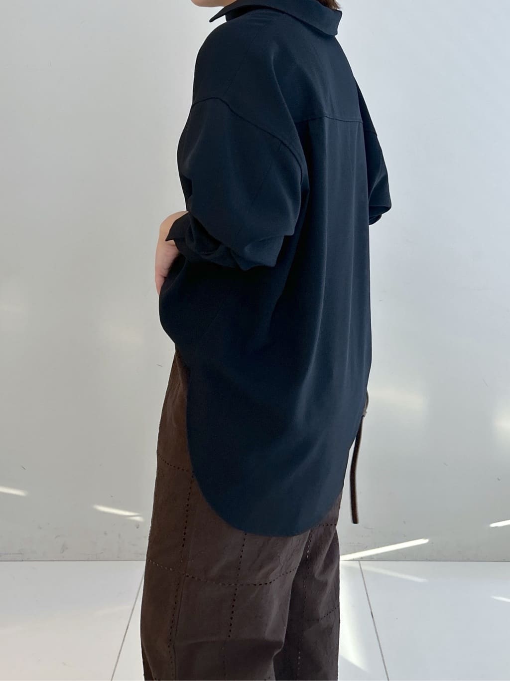 Hirokaさんの「Dessin｜【2点セット・洗える】メランジツイルセットアップ」を使ったコーディネート