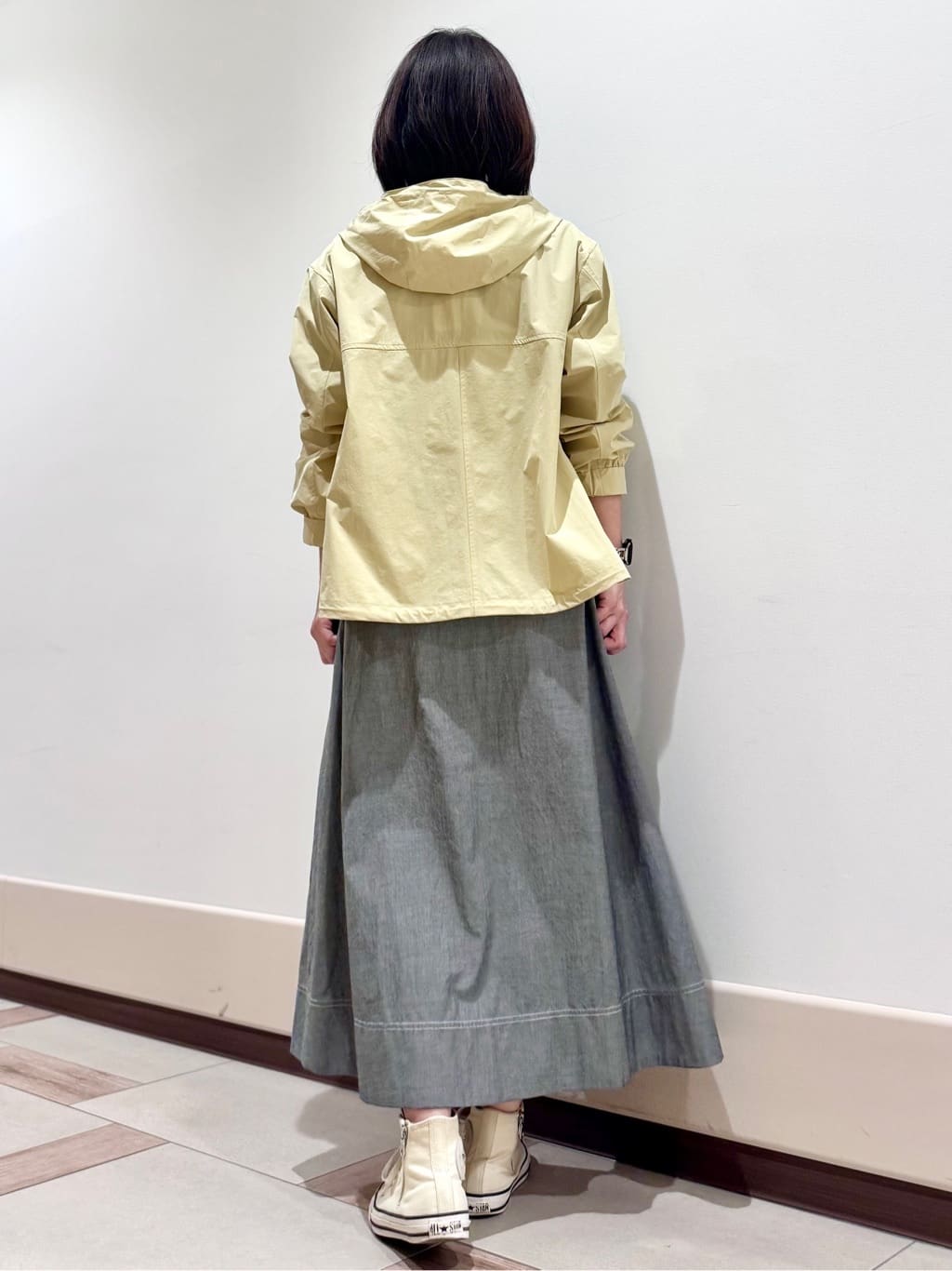 kaeさんの「Reflect｜【インナーにおすすめ◎】クルーネックストレッチリブトップス」を使ったコーディネート