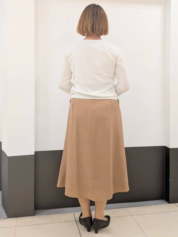 じゅりさんの「Reflect｜レースデザインスリーブニットプルオーバー」を使ったコーディネート