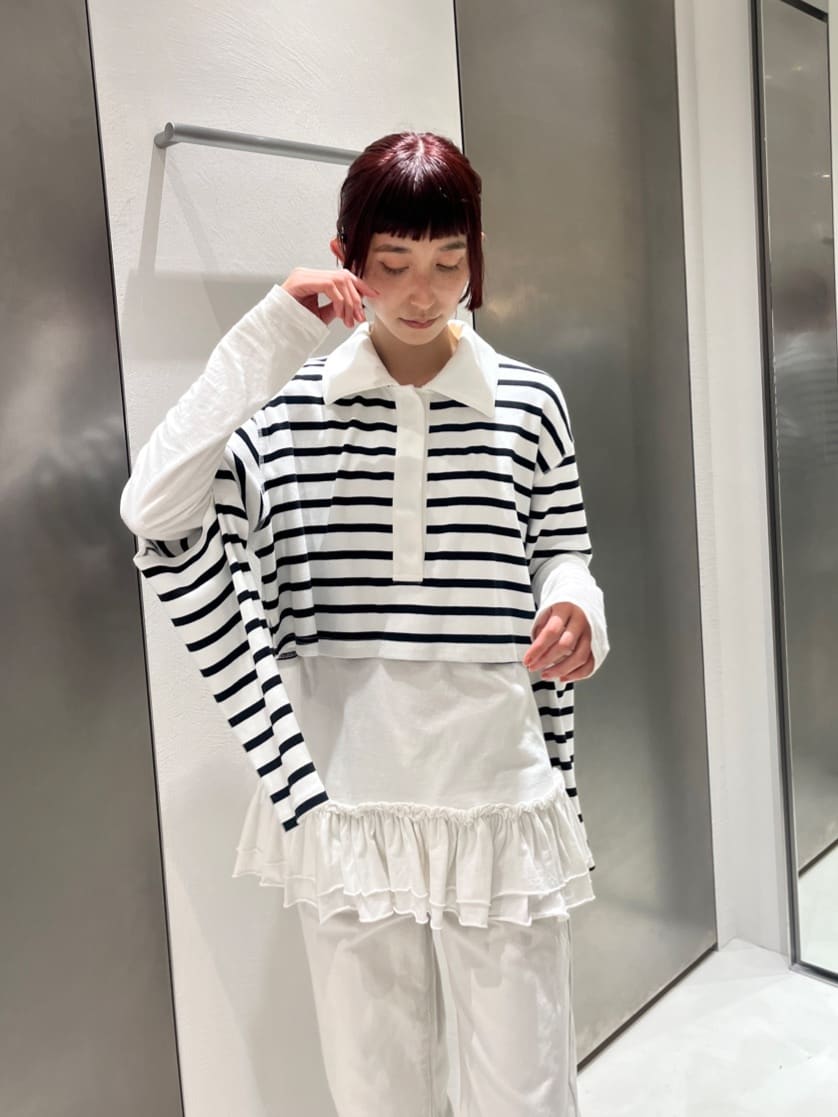 Rielさんの「CODE A｜cropped lager tee」を使ったコーディネート