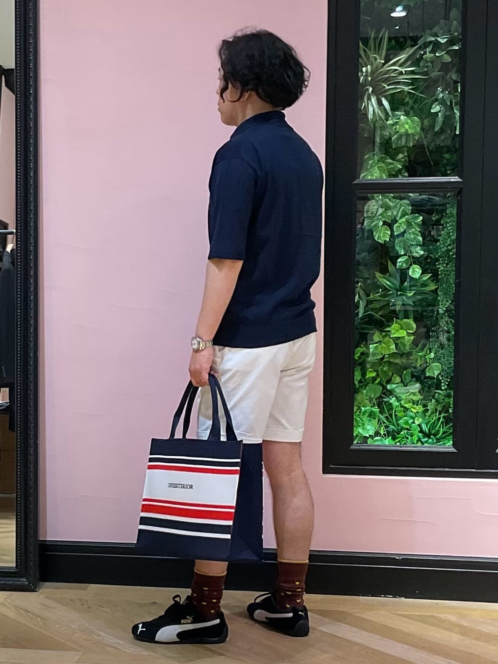 Nagaseさんの「DRESSTERIOR｜【干場義雅&times;DRESSTERIOR/再入荷】ウォッシャブル ニットポロシャツ」を使ったコーディネート