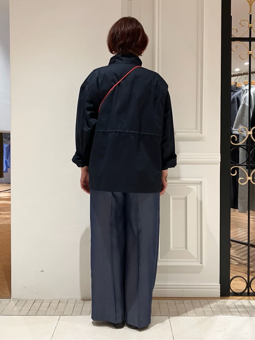 TAJIさんの「DRESSTERIOR｜【ウォッシャブル】コンパクトコットンミリタリーブルゾン」を使ったコーディネート