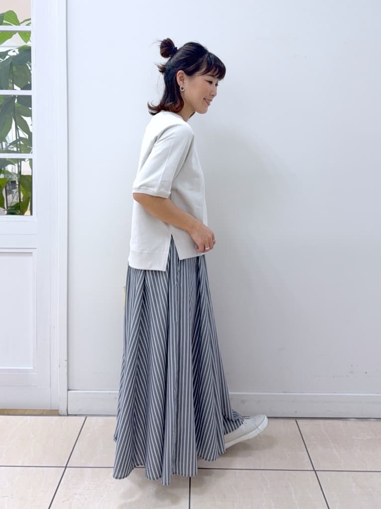 Osawaさんの「Dessin｜【洗える】ミニ裏毛刺繍ロゴプルオーバー」を使ったコーディネート