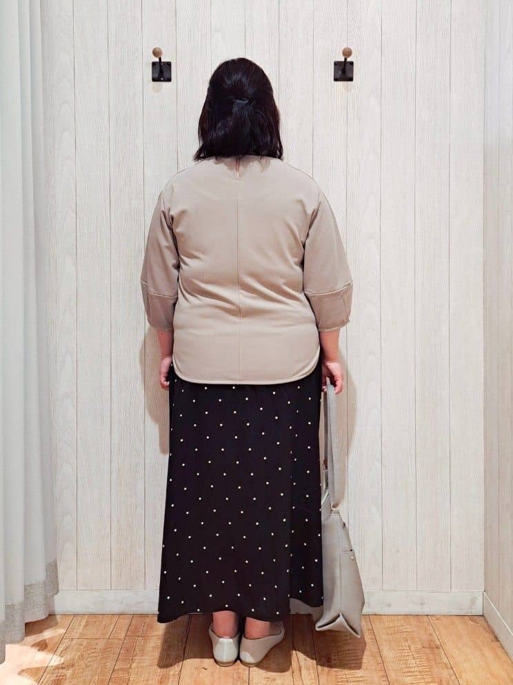 kotomiさんの「SHOO･LA･RUE｜【NEW/22.5㎝-24.5㎝】洗えてサラサラ ニットパンプス」を使ったコーディネート