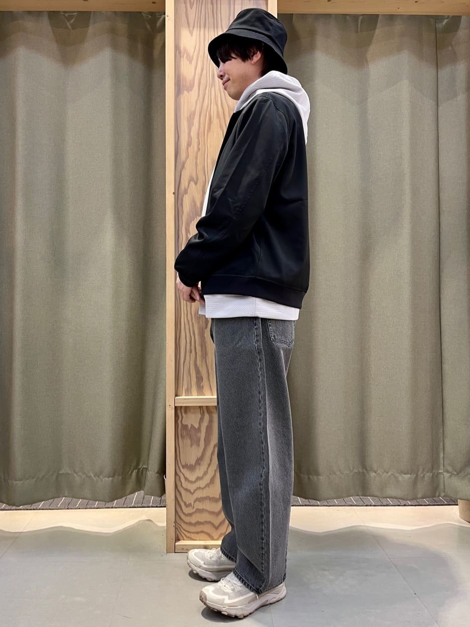 yoshiさんの「THE SHOP TK｜FLEX LINE ストレッチリブブルゾン　ストレッチ/防シワ/マシンウォッシャブル/セットアップ可」を使ったコーディネート