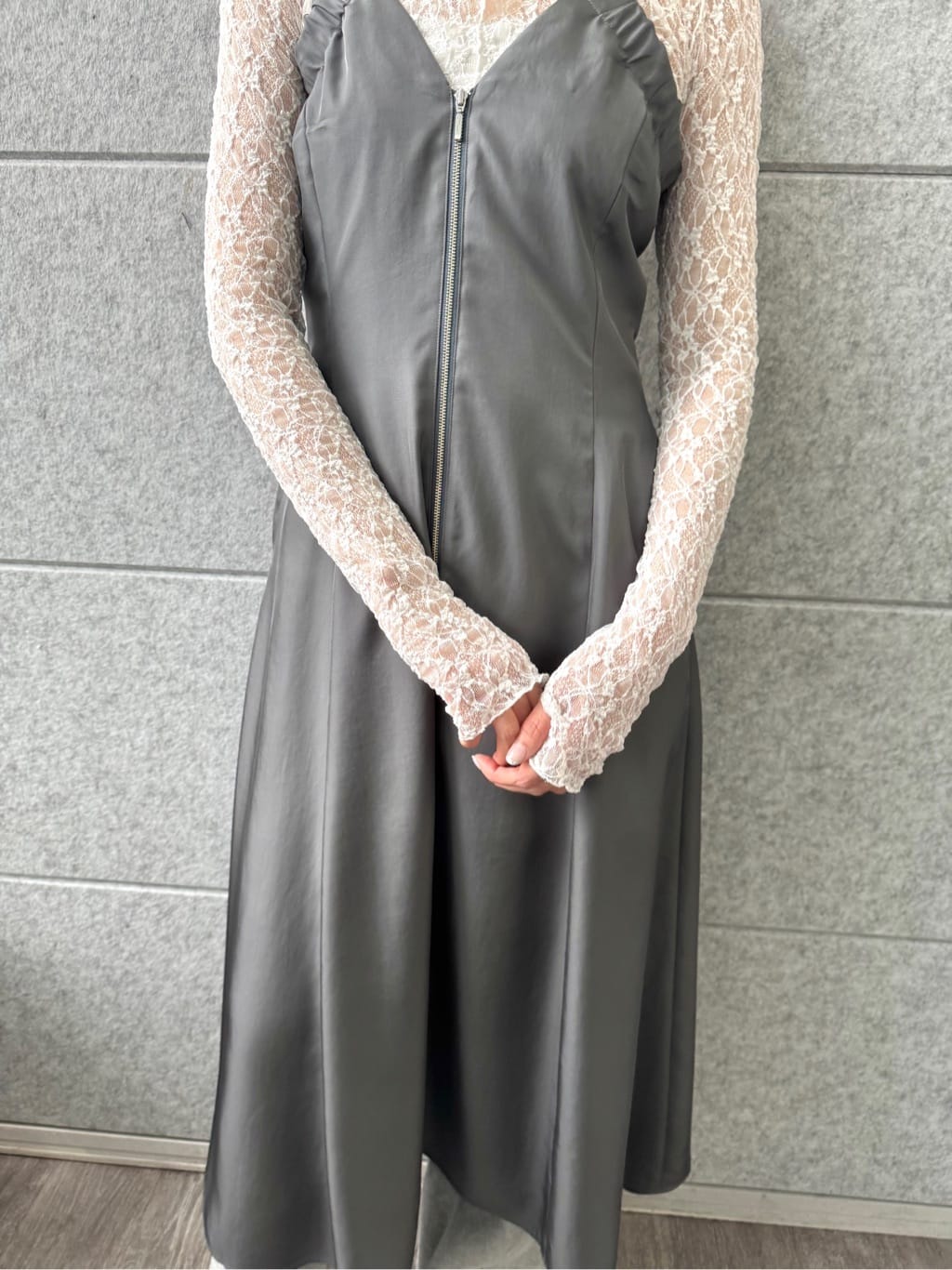 uchi__yamaさんの「CODE A｜heyep｜Silk Hair Band」を使ったコーディネート