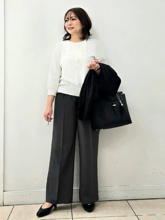 fkeさんの「Reflect｜【SS-4Lサイズ／UVカット／接触冷感】匠ジャケット／ロングテーラード」を使ったコーディネート
