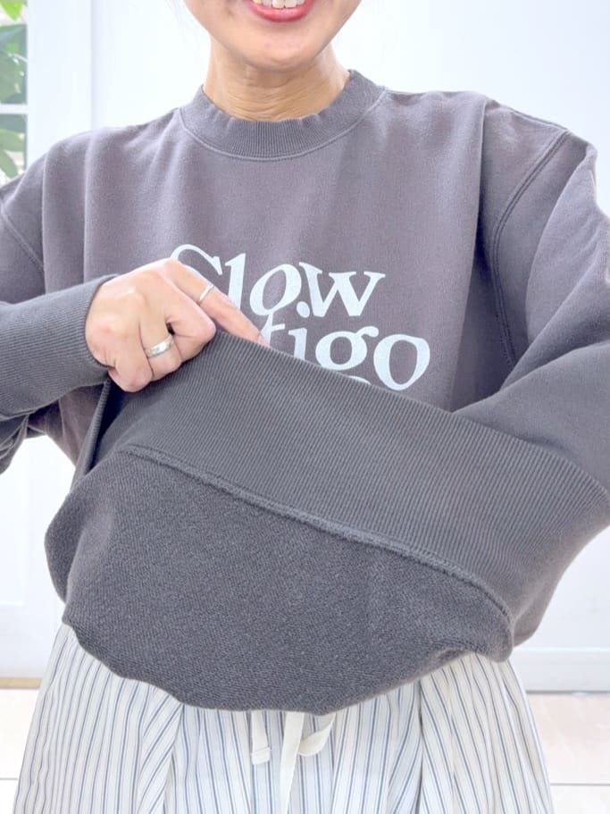 Osawaさんの「Dessin｜【ユニセックス/洗える】ヴィンテージライク裏毛スウェット」を使ったコーディネート