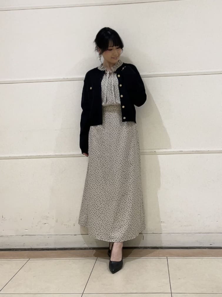 watanabeさんの「UNTITLED｜【洗える/ジャケット風】ミラノリブカーディガン」を使ったコーディネート