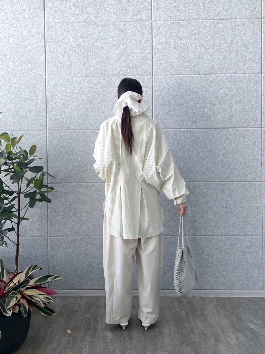 Renoさんの「INDIVI｜カーヴィーパンツ【接触冷感】」を使ったコーディネート