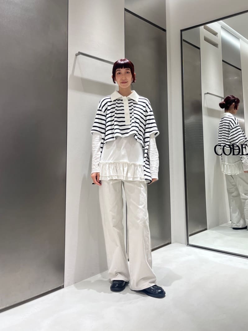 Rielさんの「CODE A｜cropped lager tee」を使ったコーディネート