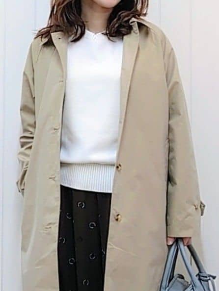 itoさんの「Dessin｜シャンブレースプリングコート」を使ったコーディネート