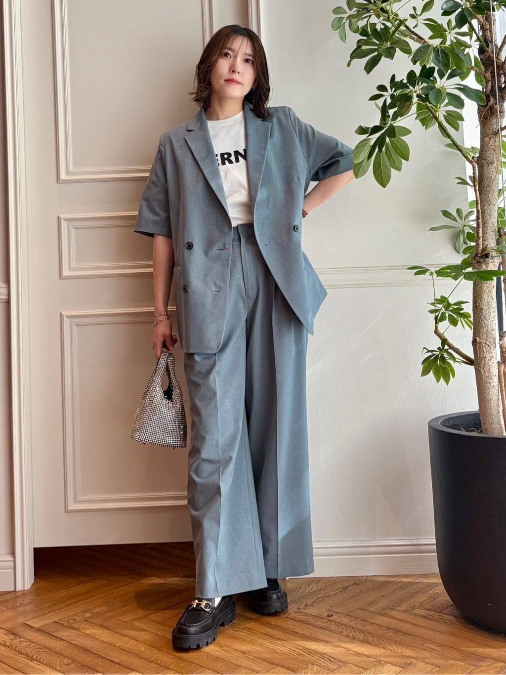 nakaoさんの「DRESSTERIOR｜【otonaMUSE5月号掲載/セットアップ可】ウォッシャブルイージーサマージャケット」を使ったコーディネート