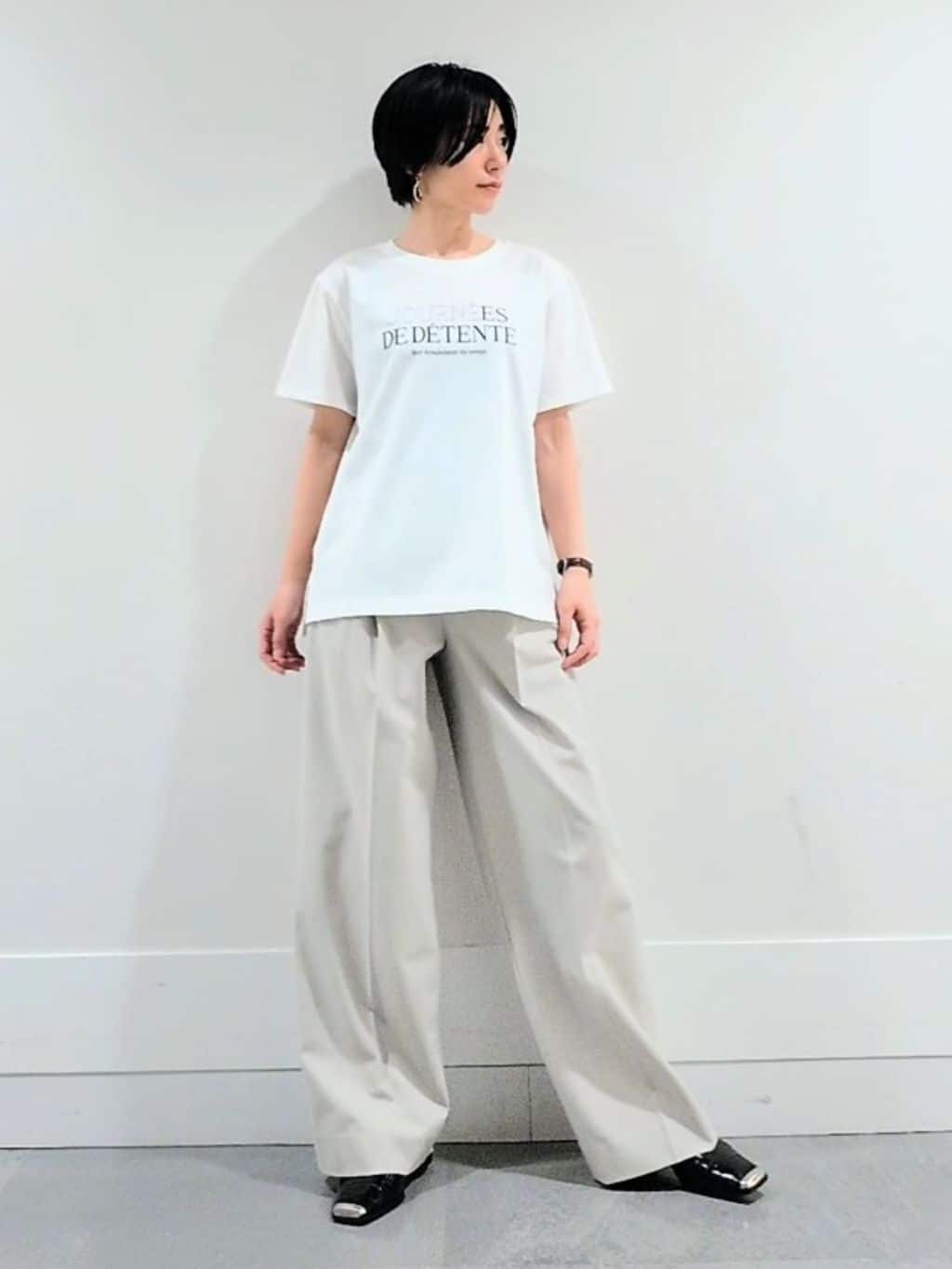 ミズタさんの「UNTITLED｜【ロゴ/プリント】グラフィックTシャツ」を使ったコーディネート