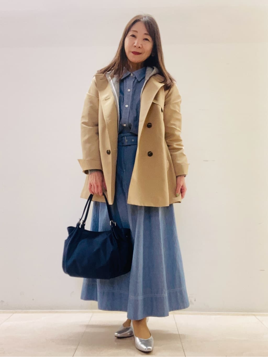kurodaさんの「Reflect｜【羽織にも◎】ダンガリーシャツ」を使ったコーディネート